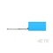 Te Connectivity Fork Terminal, M5 Stud Size, 300 V, Nylon Insulated, Blue 9-1377173-8 - alternate 4